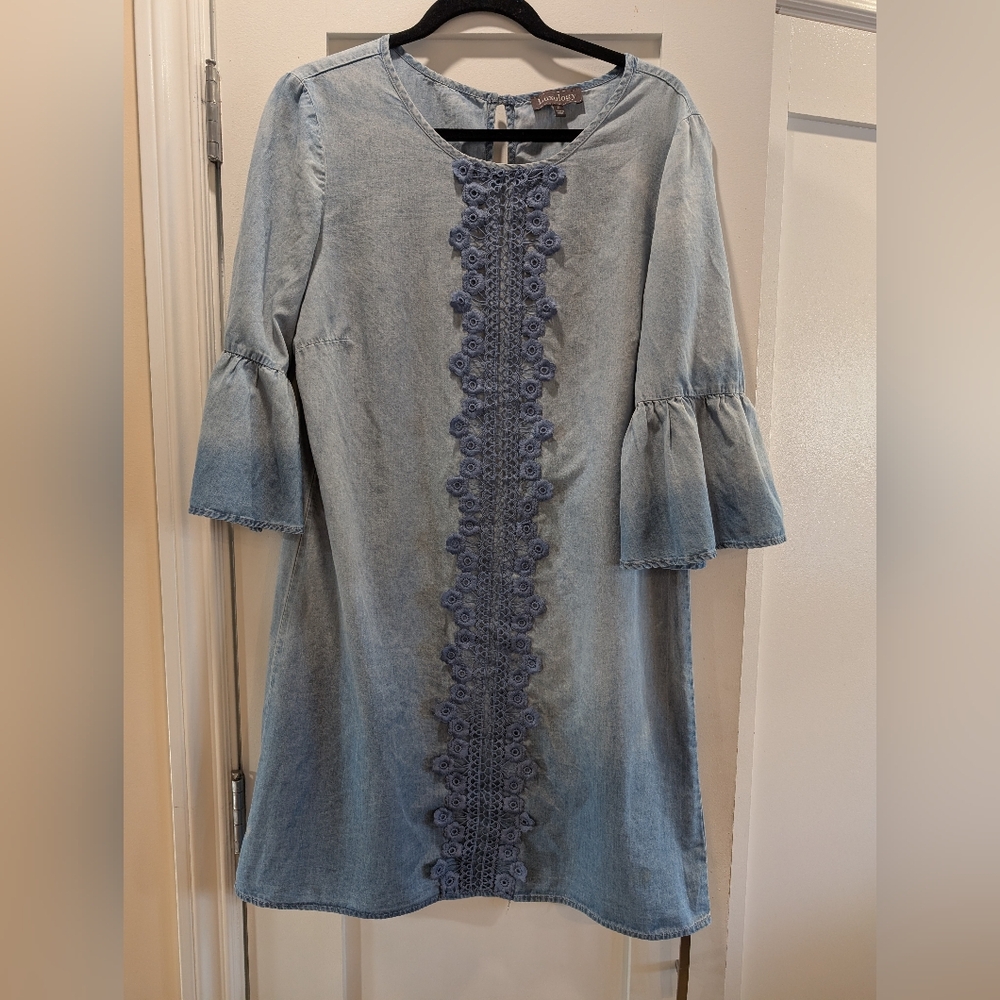 Luxology Chambray Dress,10